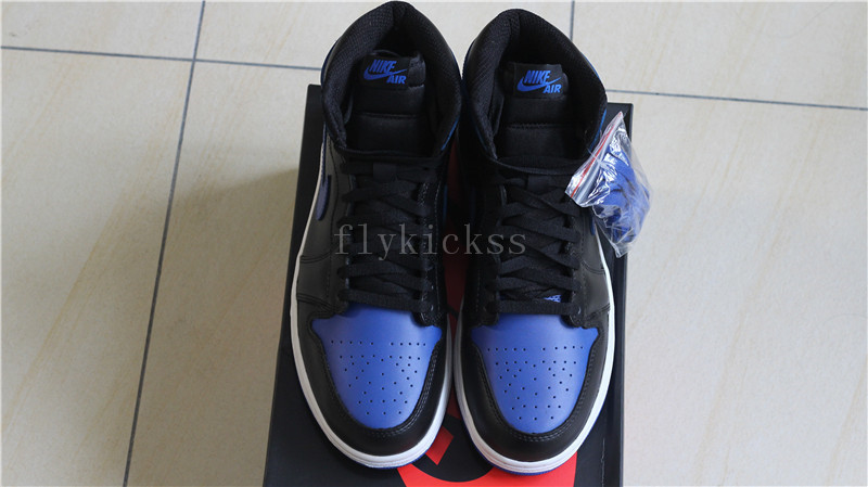 Authentic Air Jordan 1 OG High Royal Black Blue